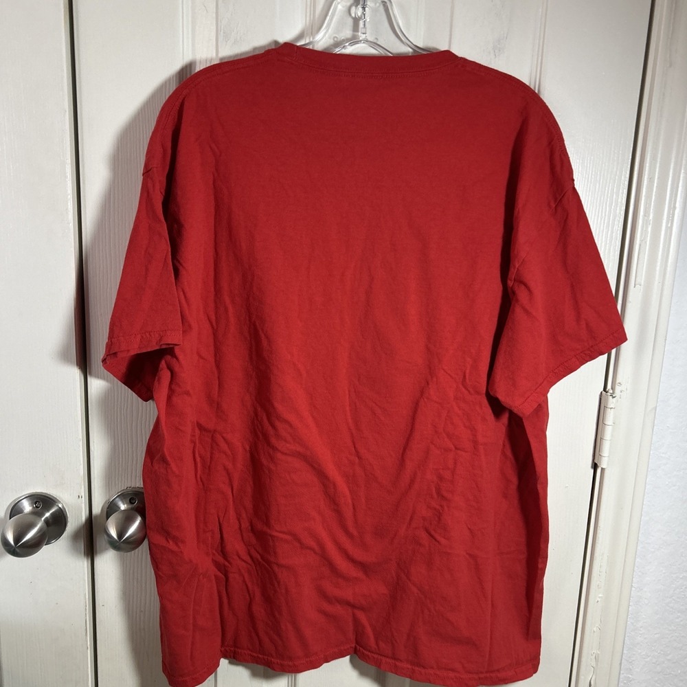 Adult T-Shirt Peanuts Hybrid Snoopy & Woodstock - Not Today-XL Red - Picture 4 of 4